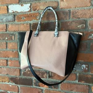 🔻SALE🔻Pink & Brown Satchel